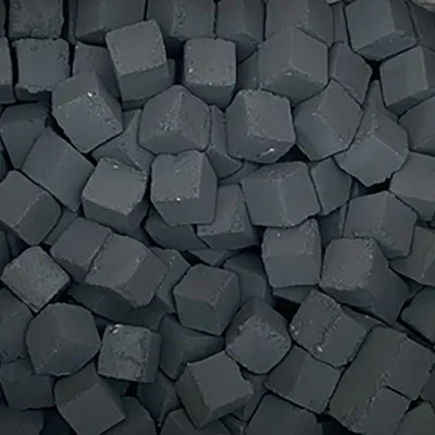 فحم قشر الفستق