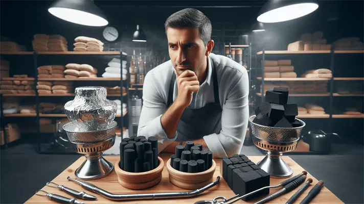 الفرق بين فحم الشيشة وفحم الشوي