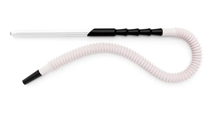 خرطوم شيشة شفاف