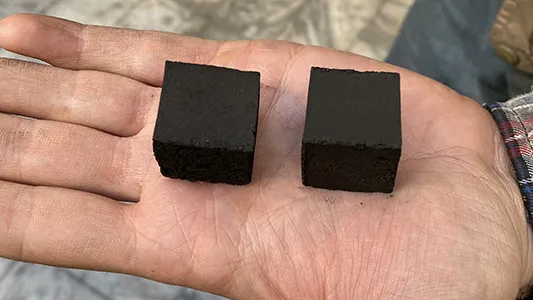 بديل فحم جوز الهند