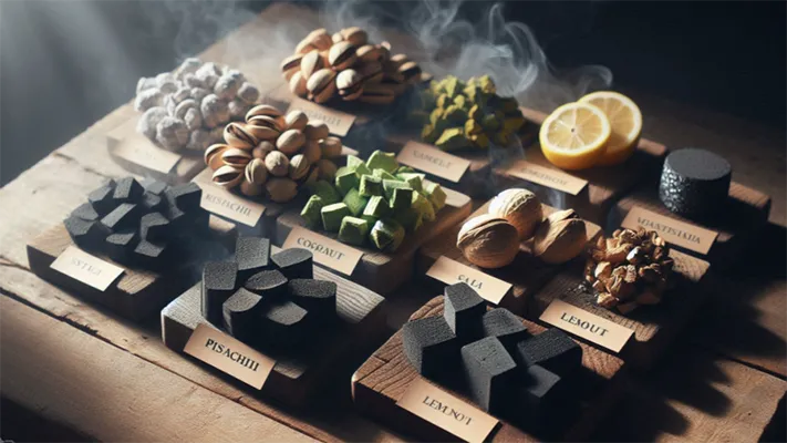 أفضل أنواع الفحم للشيشة